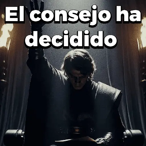 El consejo ha decidido 😎