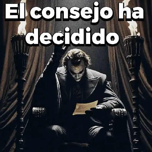 El consejo ha decidido 😎