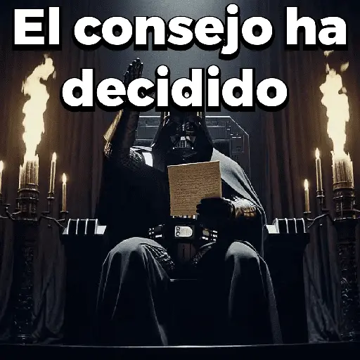El consejo ha decidido 😎
