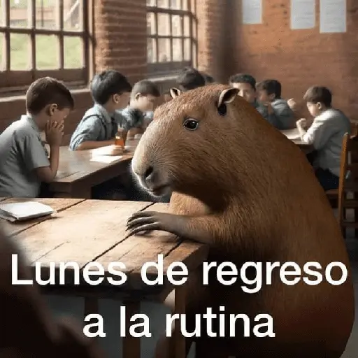 La Semana con Capibaras🦛🗓️✨