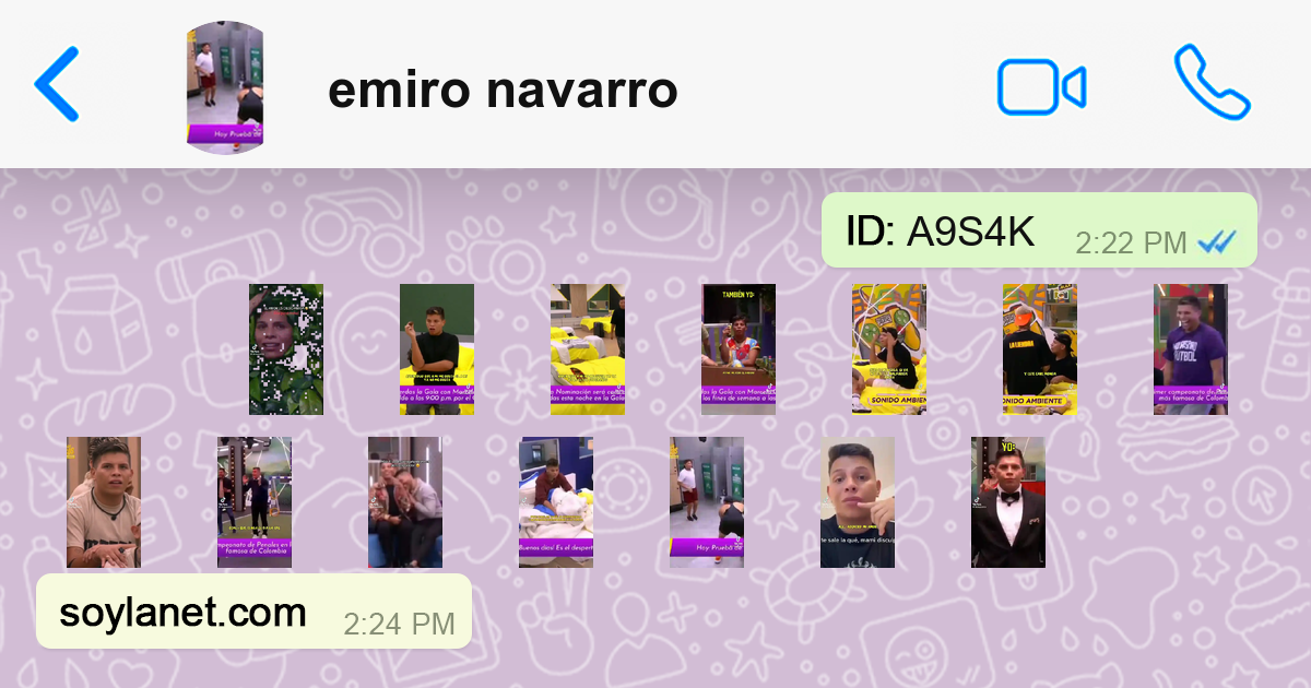 emiro navarro Stickers for WhatsApp and Telegram | SoylaNet