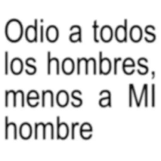 🤵🏻‍♂️🚫 MALDITOS HOMBRES 🚫🤵🏻‍♂️