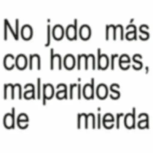 🤵🏻‍♂️🚫 MALDITOS HOMBRES 🚫🤵🏻‍♂️