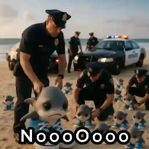 🚨 Noo la policía noo🚨Brainrot
