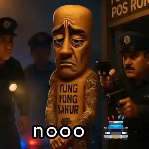 🚨 Noo la policía noo🚨Brainrot