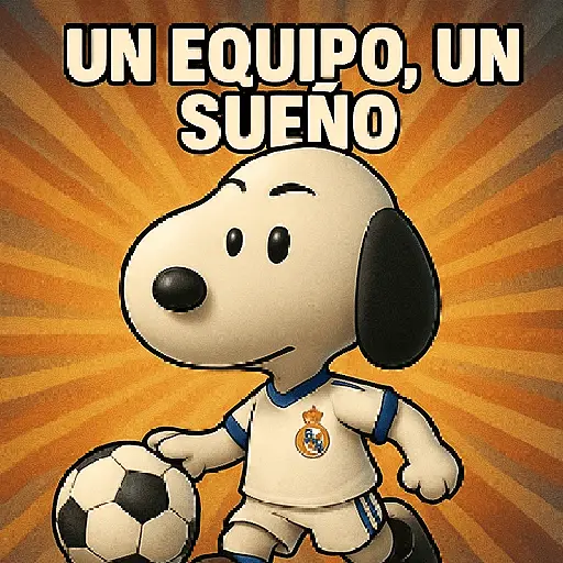 Real Madrid Snoopy⚽