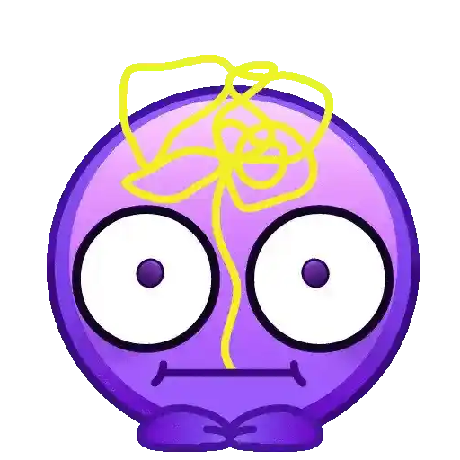 Emojis animados Psychopath 1⃣🤪