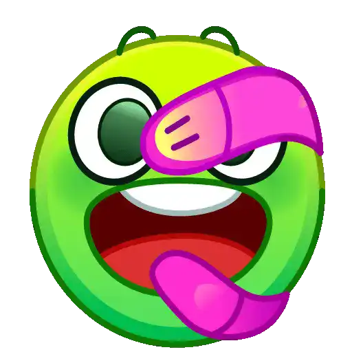 Emojis animados Psychopath 1⃣🤪
