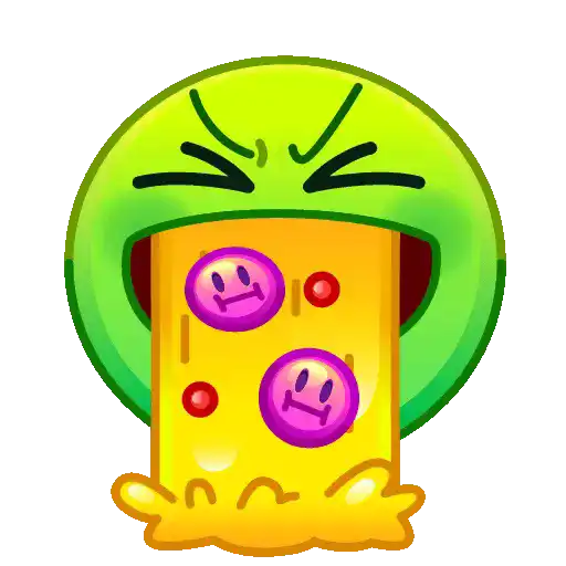 Emojis animados Psychopath 1⃣🤪