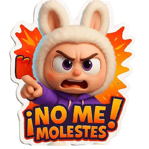 Labubu frases enojado 💥
