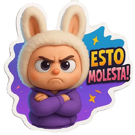 Labubu frases enojado 💥