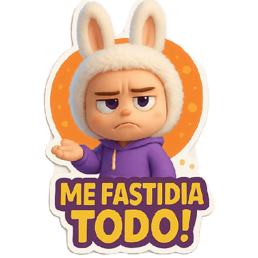 Labubu frases enojado 💥 preview