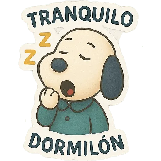 A mimir con Snoopy 💤💤