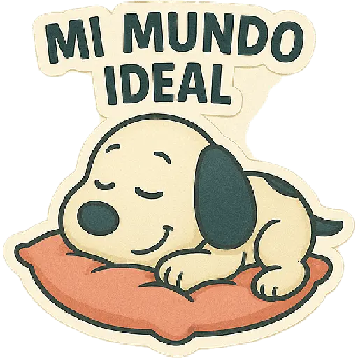 A mimir con Snoopy 💤💤