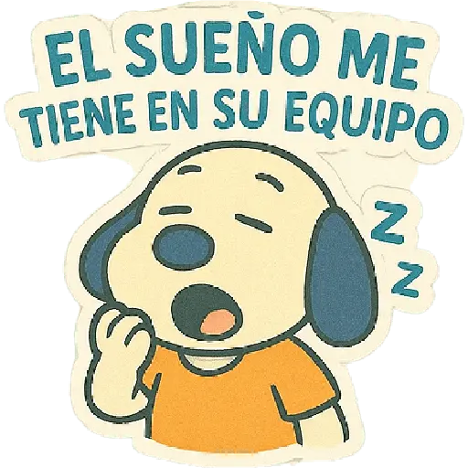 A mimir con Snoopy 💤💤