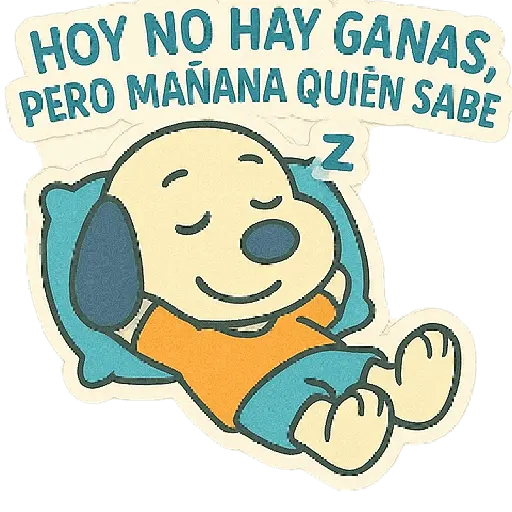 A mimir con Snoopy 💤💤