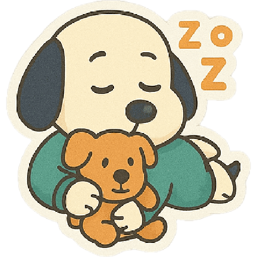 A mimir con Snoopy 💤💤 preview