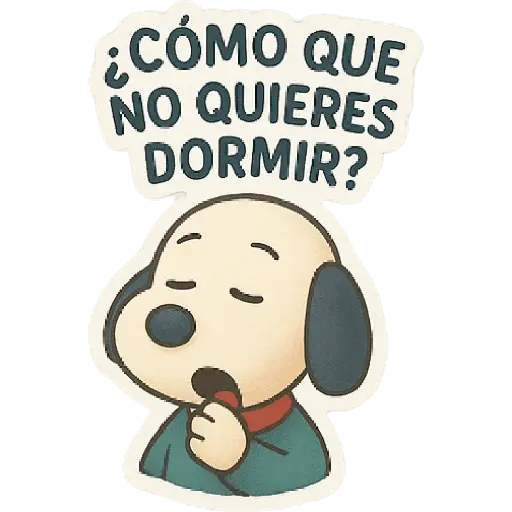 A mimir con Snoopy 💤💤