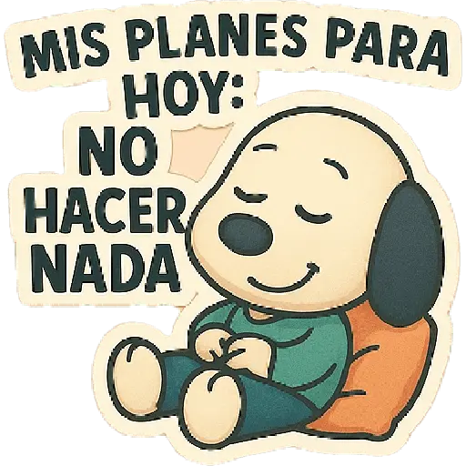 A mimir con Snoopy 💤💤