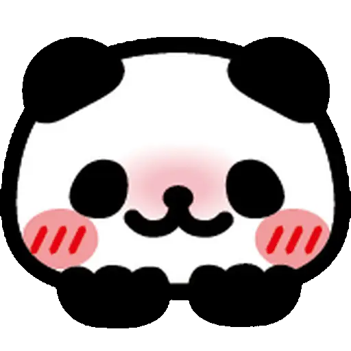 Emojis Animados osito panda🐼
