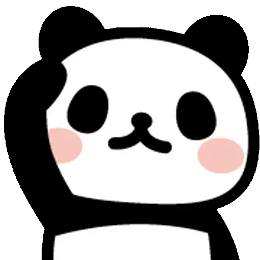 Emojis Animados osito panda🐼