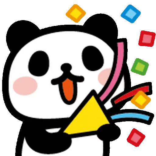 Emojis Animados osito panda🐼