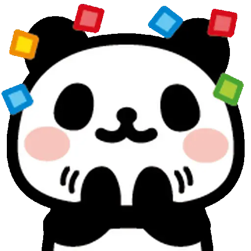 Emojis Animados osito panda🐼