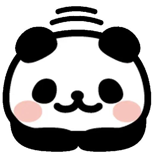 Emojis Animados osito panda🐼