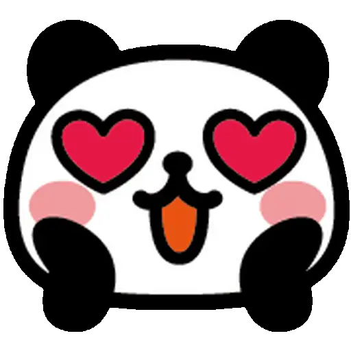 Emojis Animados osito panda🐼