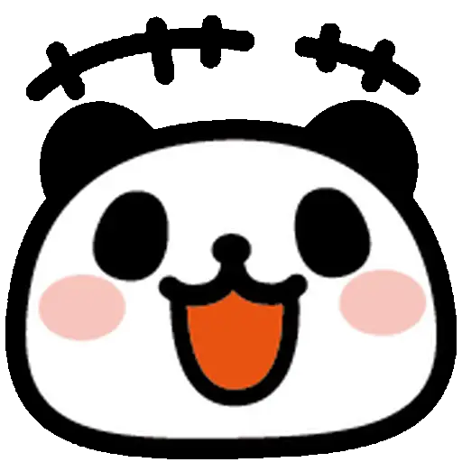 Emojis Animados osito panda🐼