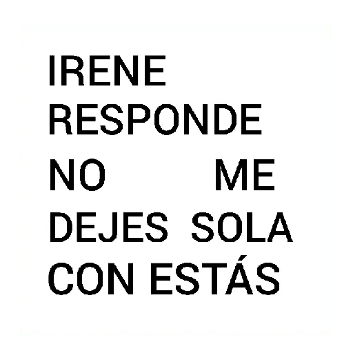 Irene responde ‼️😫