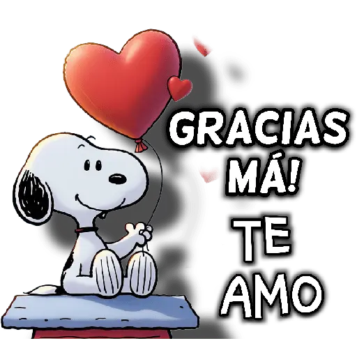 Snoopy día de la madre