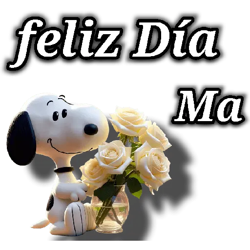 Snoopy día de la madre