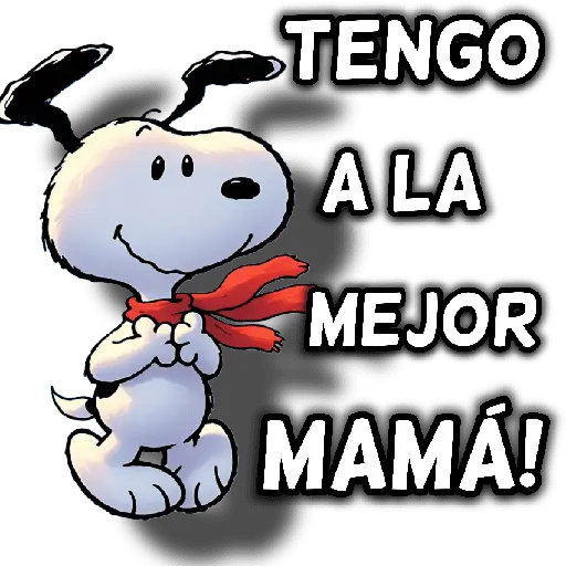 Snoopy día de la madre