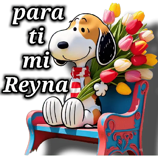 Snoopy día de la madre