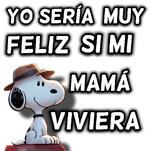 Snoopy día de la madre preview