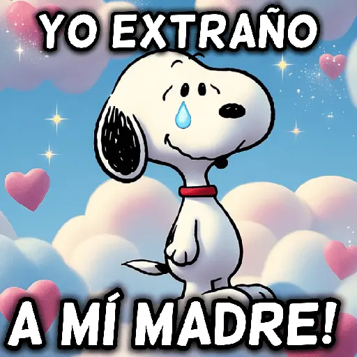 Snoopy día de la madre