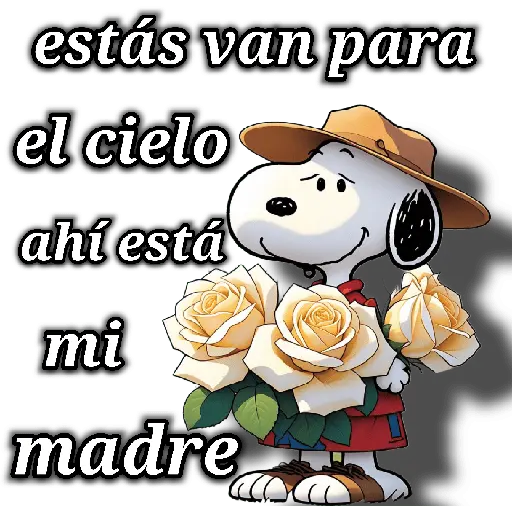 Snoopy día de la madre