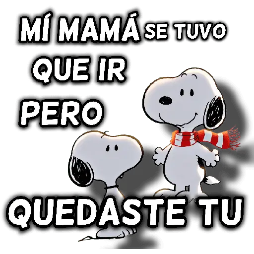 Snoopy día de la madre