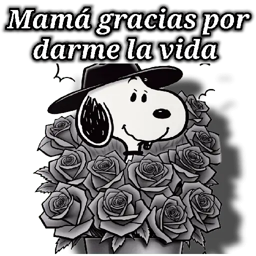Snoopy día de la madre