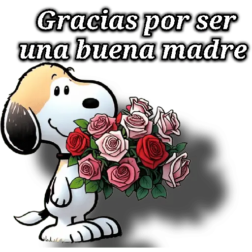 Snoopy día de la madre