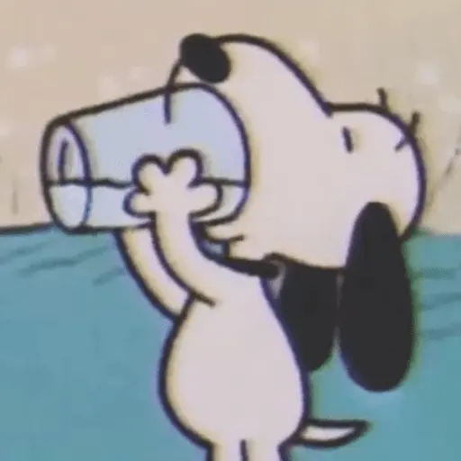 Stickers Snoopy sin contexto🐶