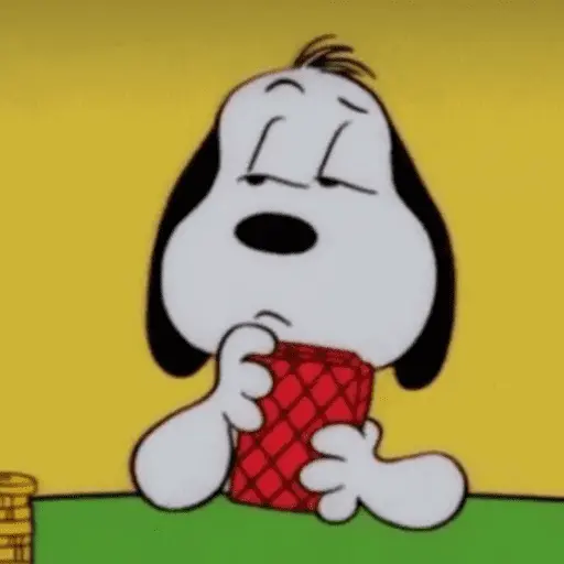 Stickers Snoopy sin contexto🐶
