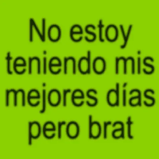 📗⛳ FRASES [Brat] ⛳📗