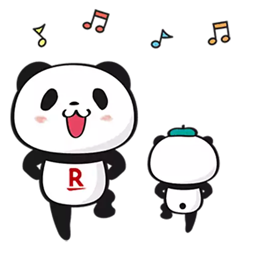 樂天 Okaimono Panda ✦熊貓貼圖✦第3彈 ✦