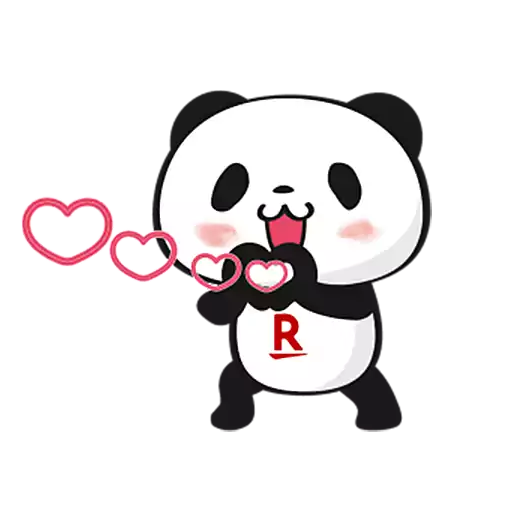 樂天 Okaimono Panda ✦熊貓貼圖✦第3彈 ✦