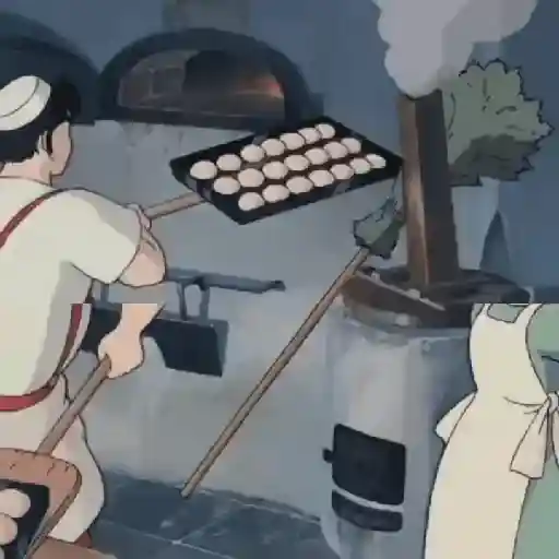 Studio Ghibli food✨🍜🍥🍳