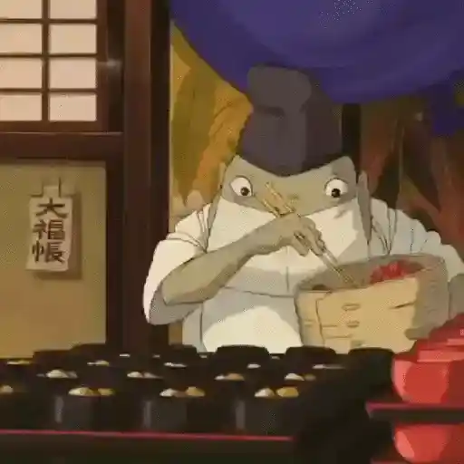 Studio Ghibli food✨🍜🍥🍳