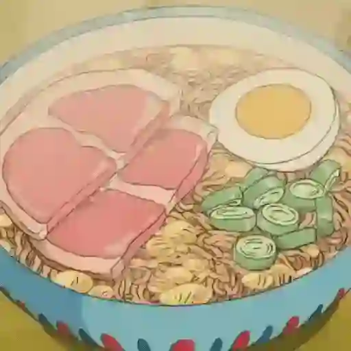 Studio Ghibli food✨🍜🍥🍳