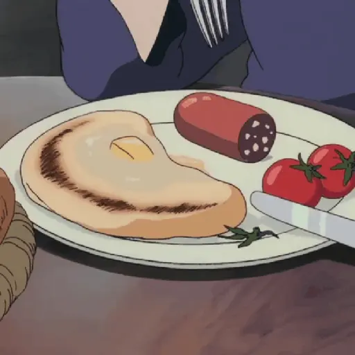 Studio Ghibli food✨🍜🍥🍳